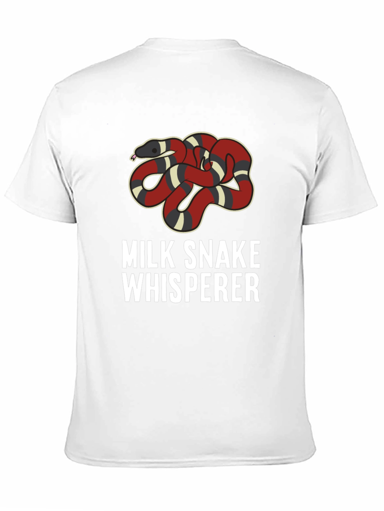 Milk Snake Whisperer Graphic T-Shirt
