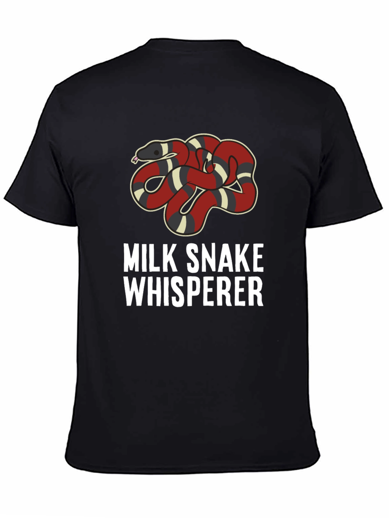 Milk Snake Whisperer Graphic T-Shirt