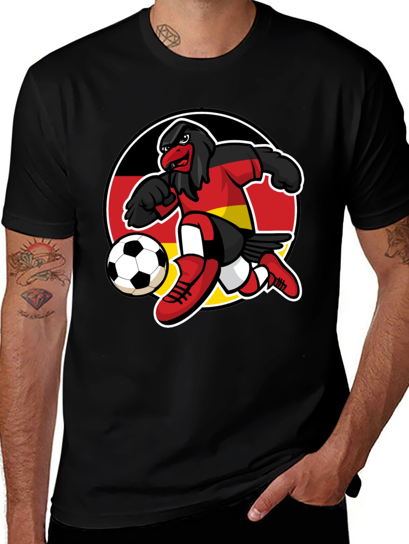 Germany Football Mascot T-Shirt