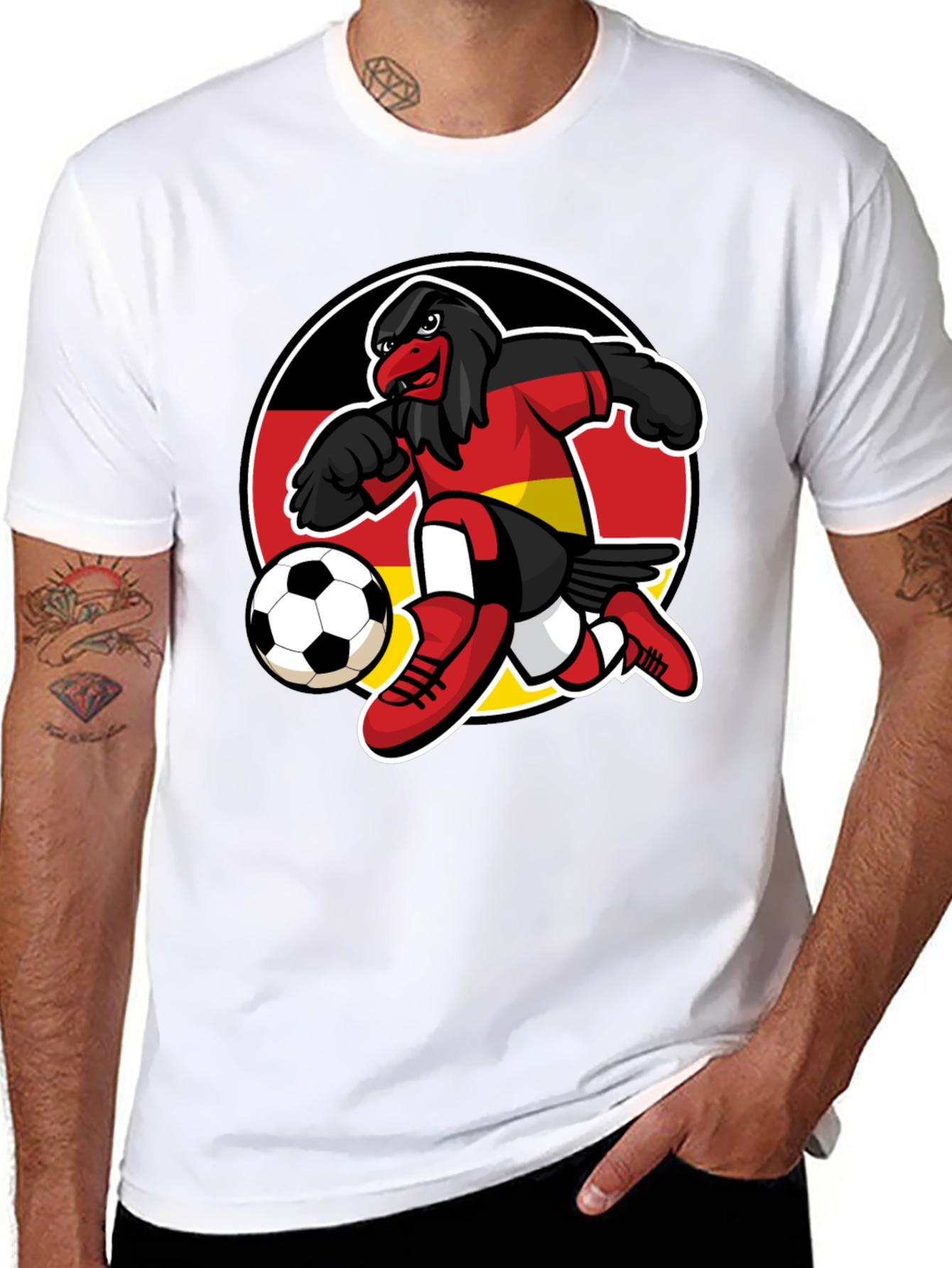 Germany Football Mascot T-Shirt