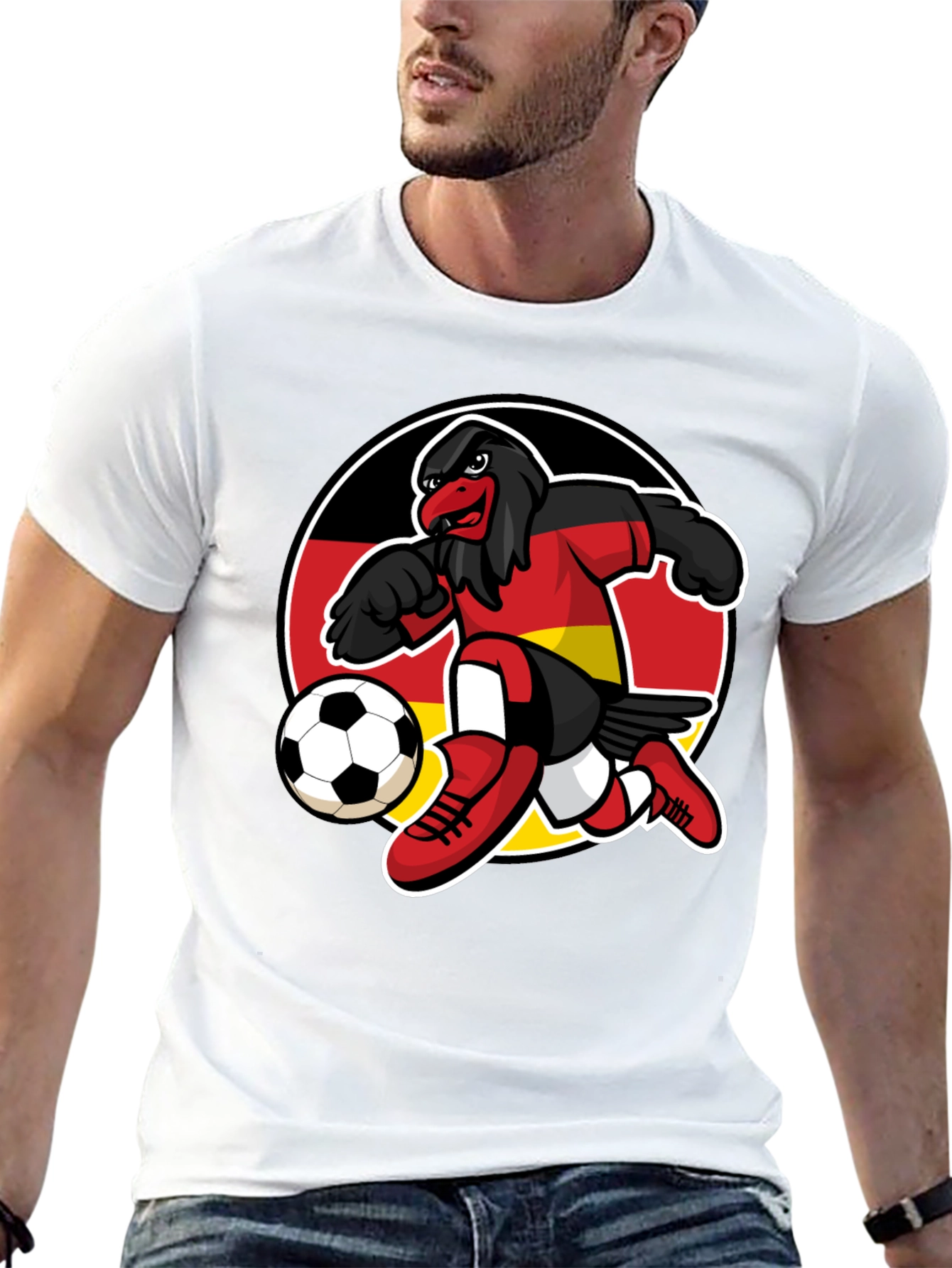 Germany Football Mascot T-Shirt