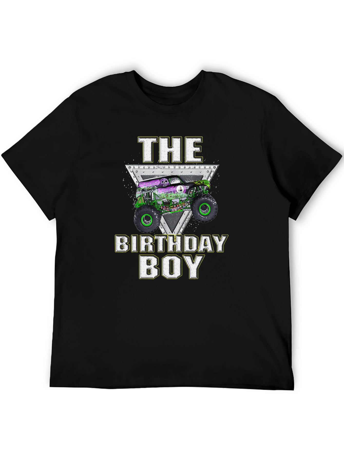 The Birthday Boy Monster Truck T-Shirt