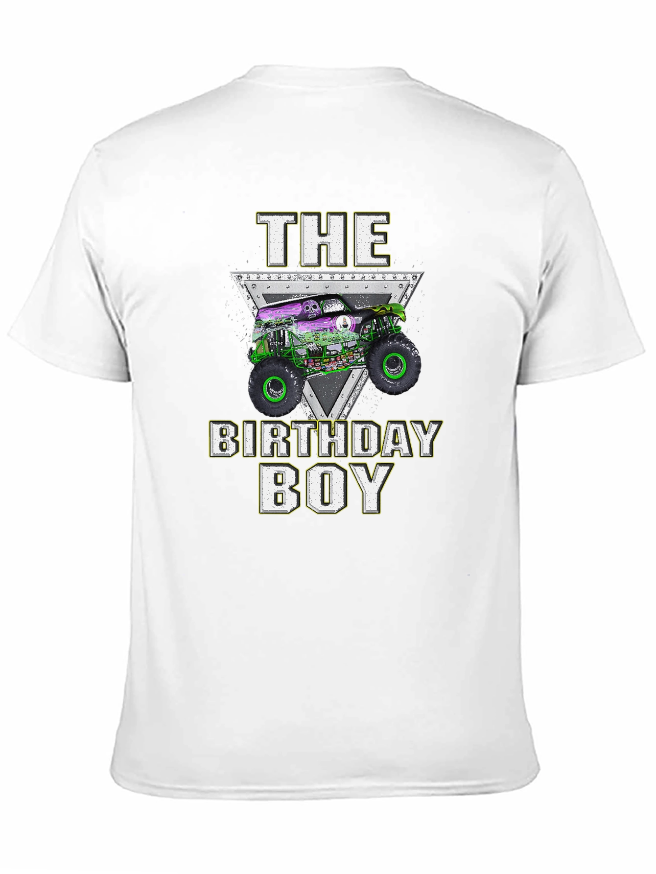 The Birthday Boy Monster Truck T-Shirt