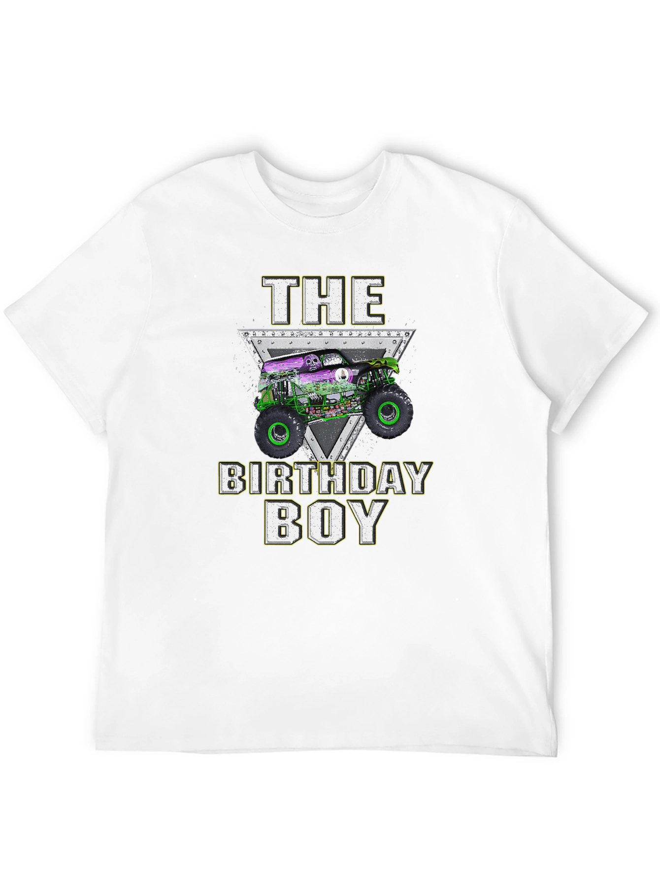 The Birthday Boy Monster Truck T-Shirt