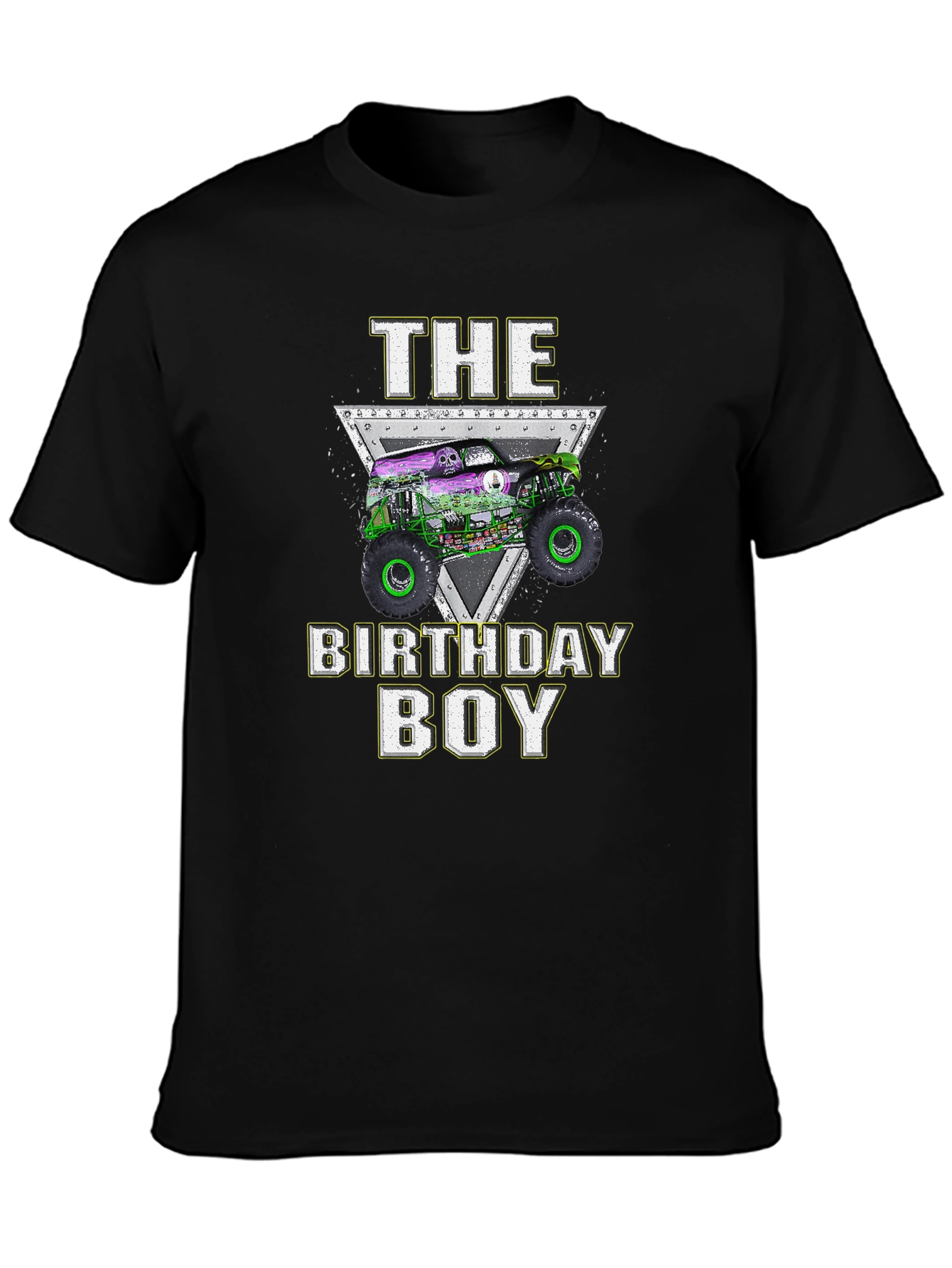 The Birthday Boy Monster Truck T-Shirt