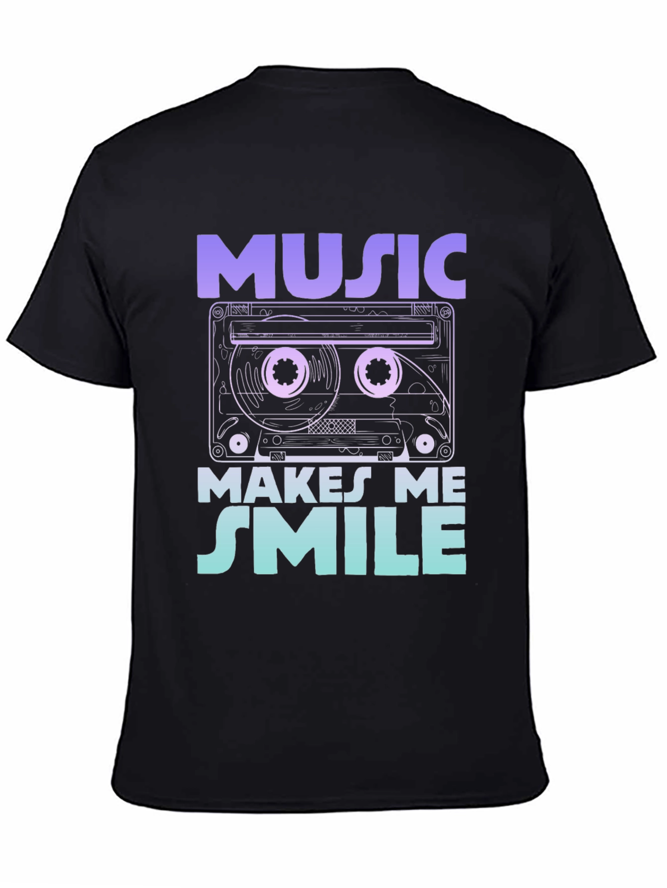 Music Makes Me Smile T-Shirt
