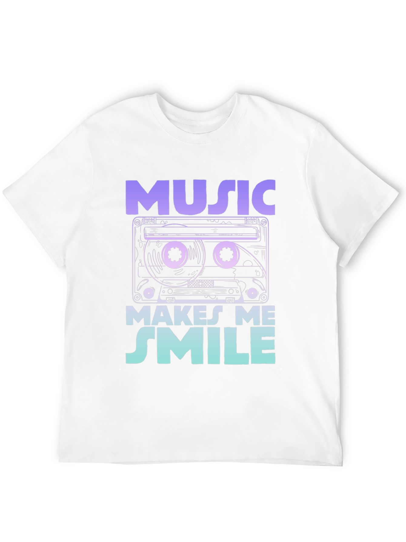 Music Makes Me Smile T-Shirt