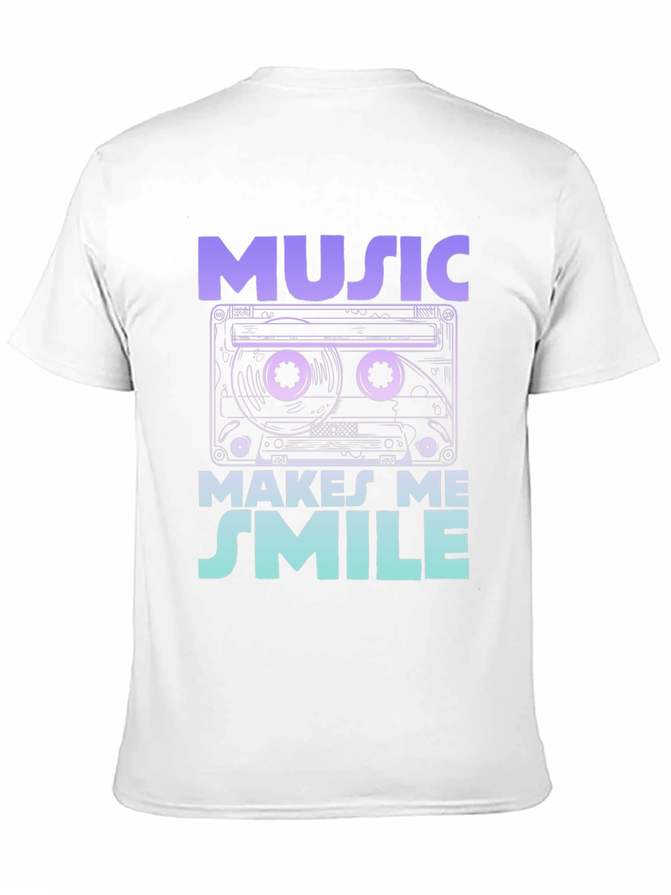 Music Makes Me Smile T-Shirt