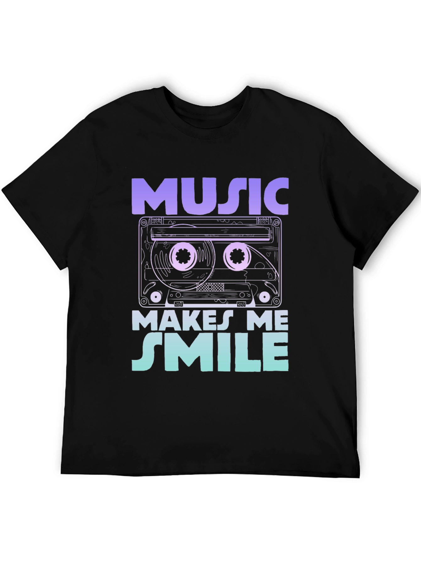 Music Makes Me Smile T-Shirt
