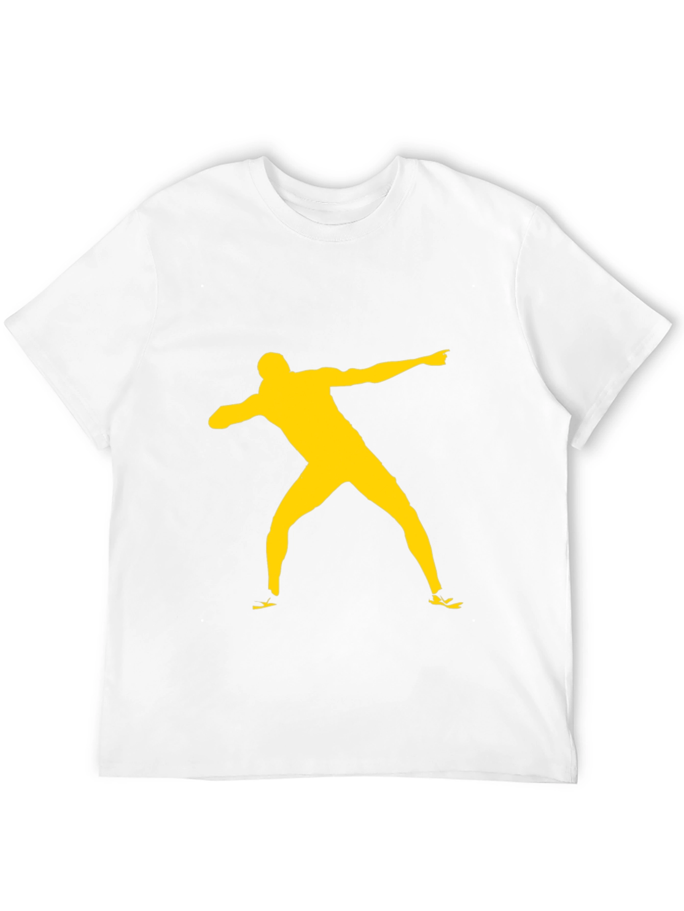 Athlete Silhouette Graphic Tee