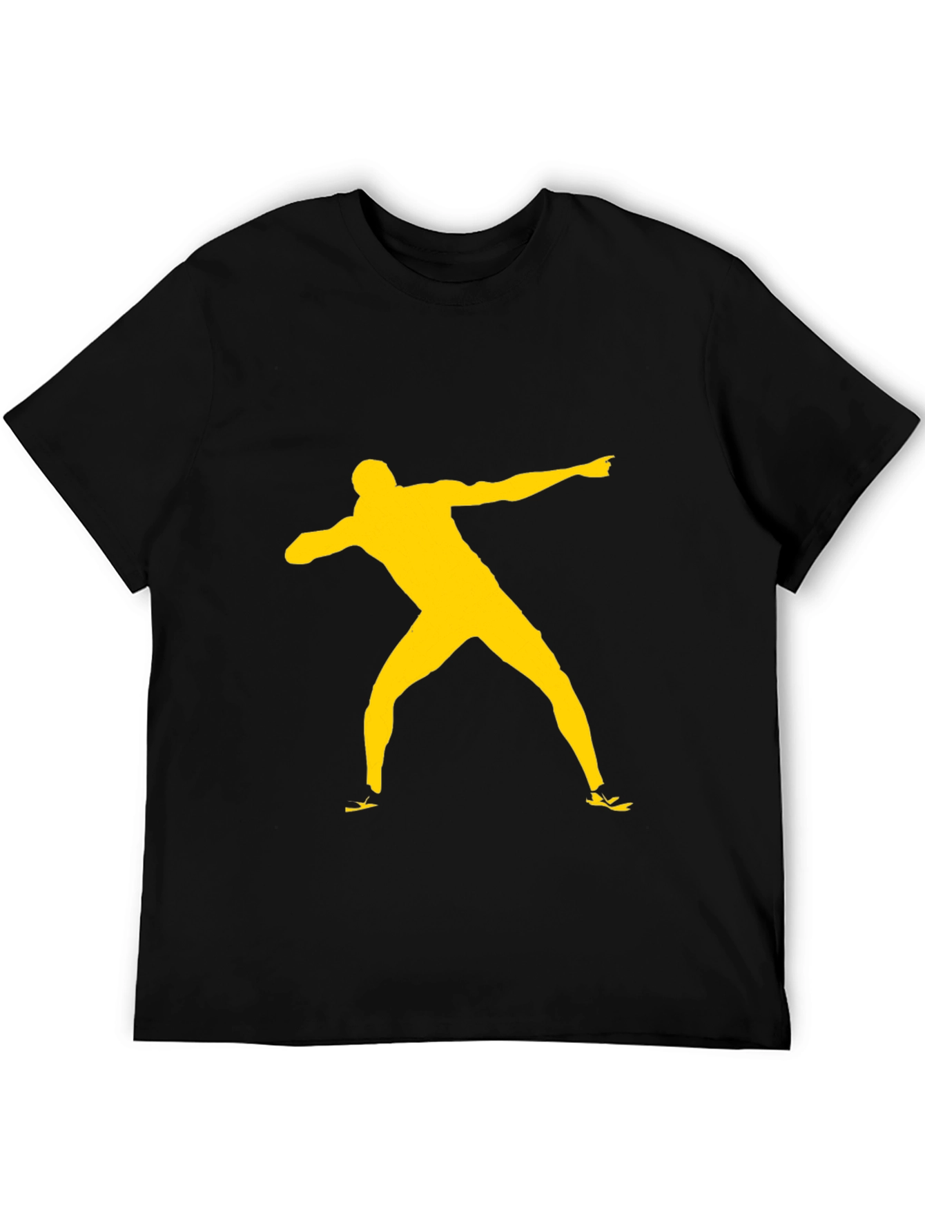 Athlete Silhouette Graphic Tee