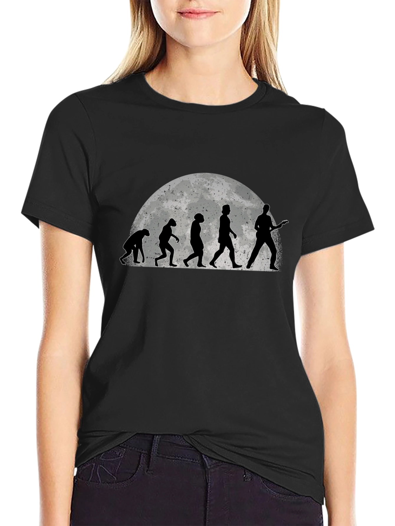 Evolution of Music T-Shirt - Black