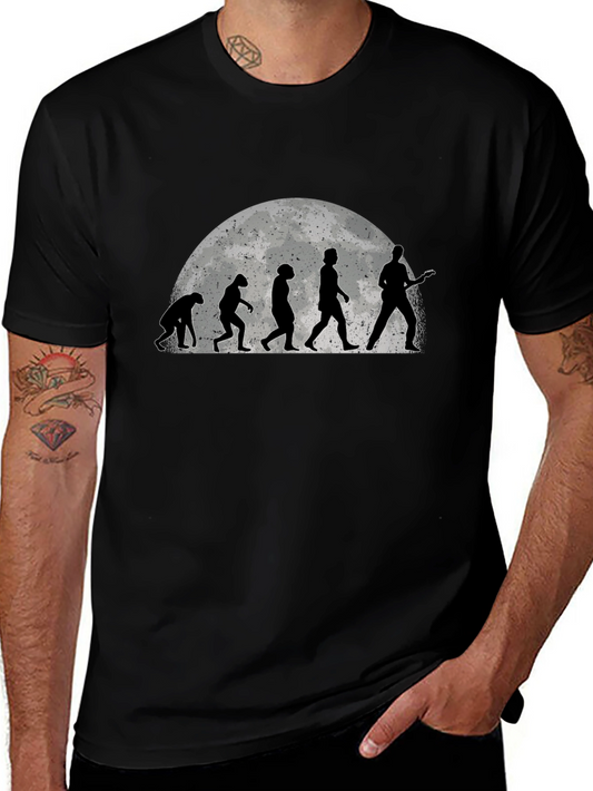 Evolution of Music T-Shirt - Black