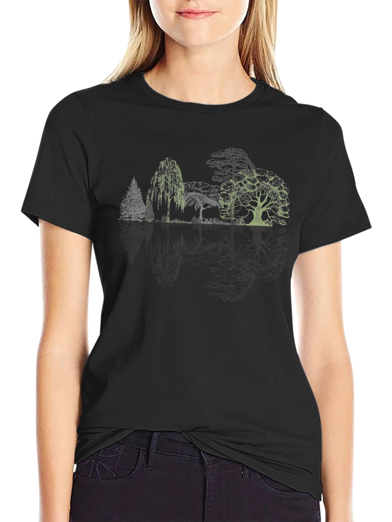 Arboreal Graphic Tee - Nature Inspired Comfort