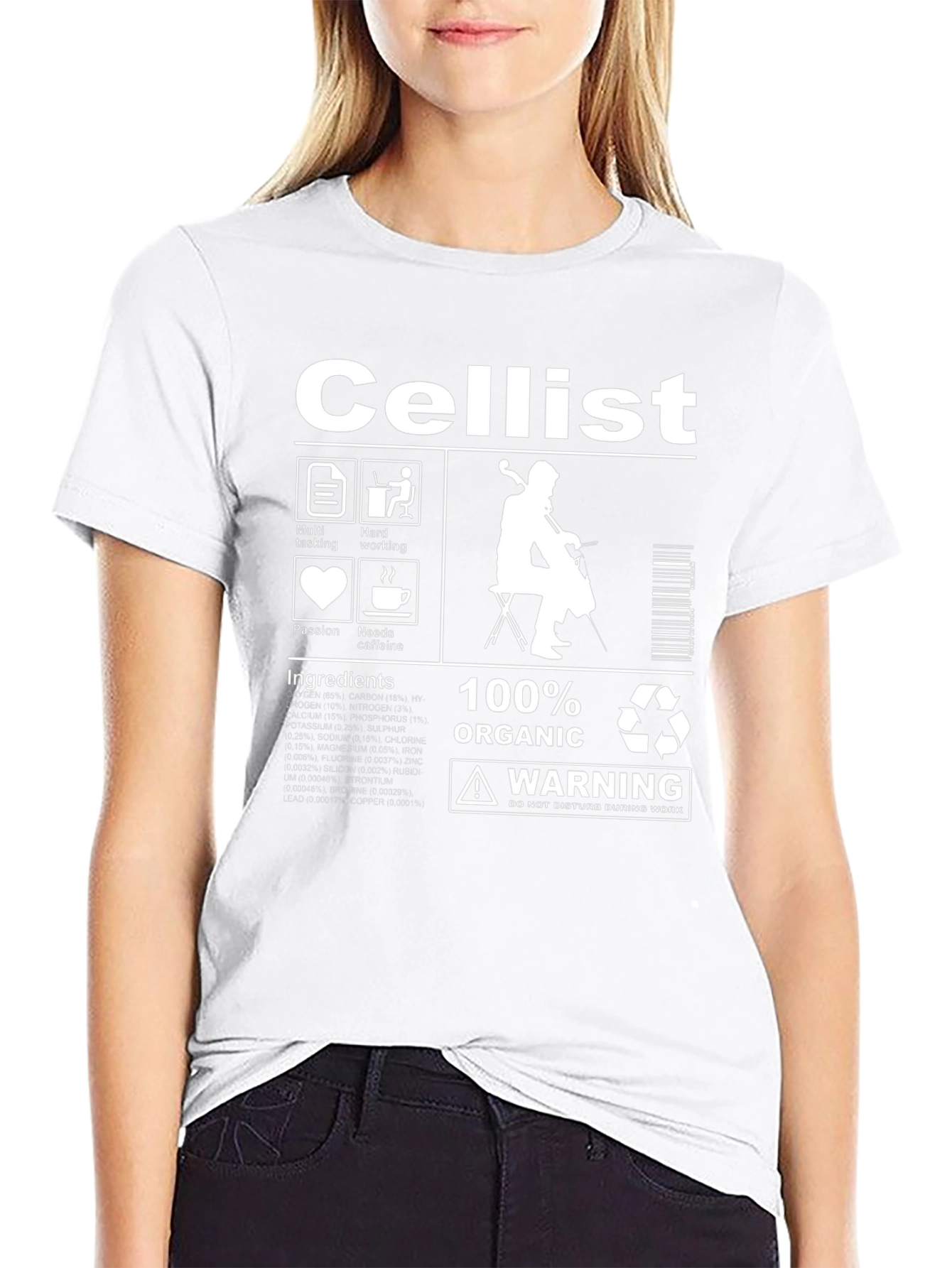Cellist T-Shirt: Musician Humor Tee