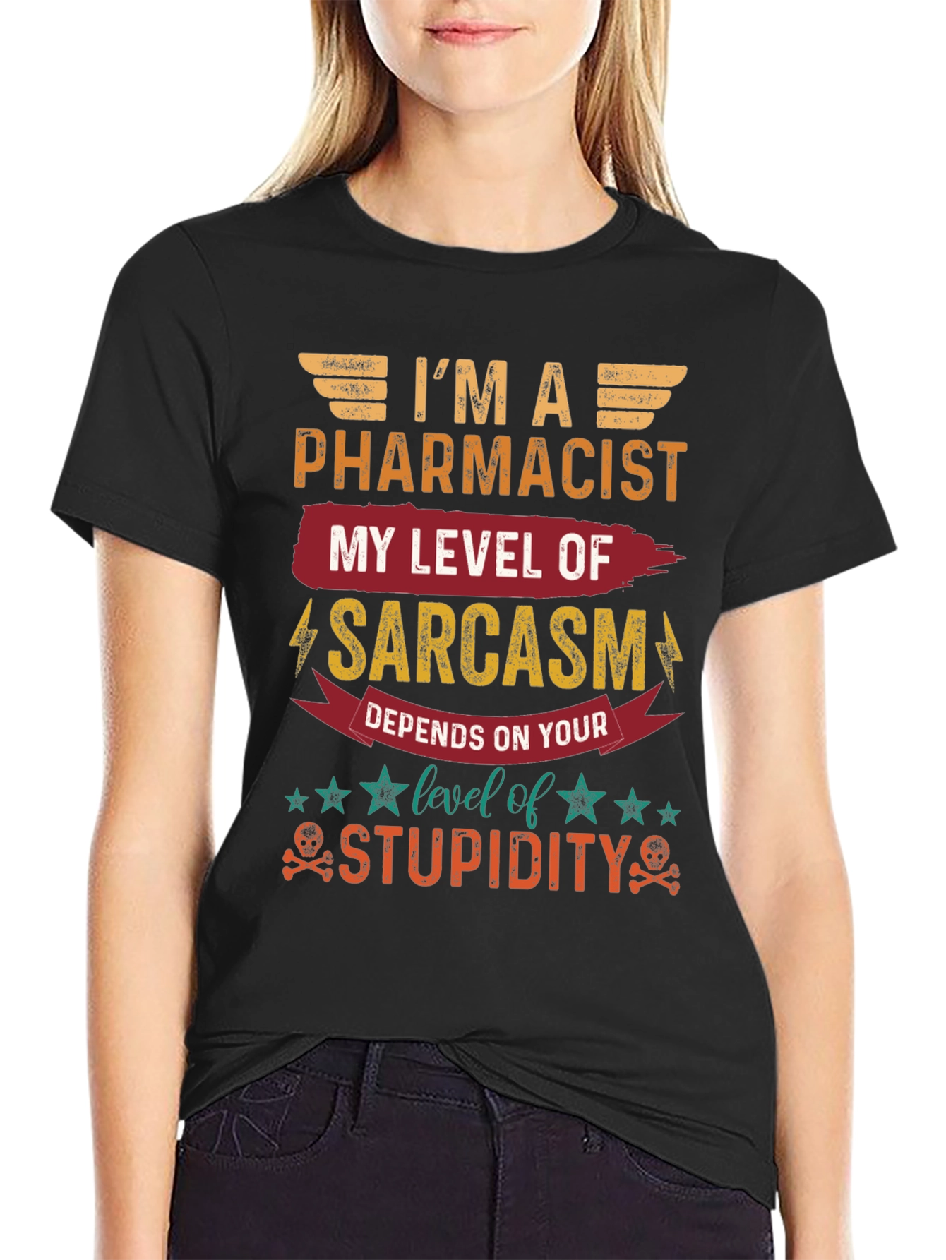 Im A Pharmacist Sarcasm Level T-Shirt