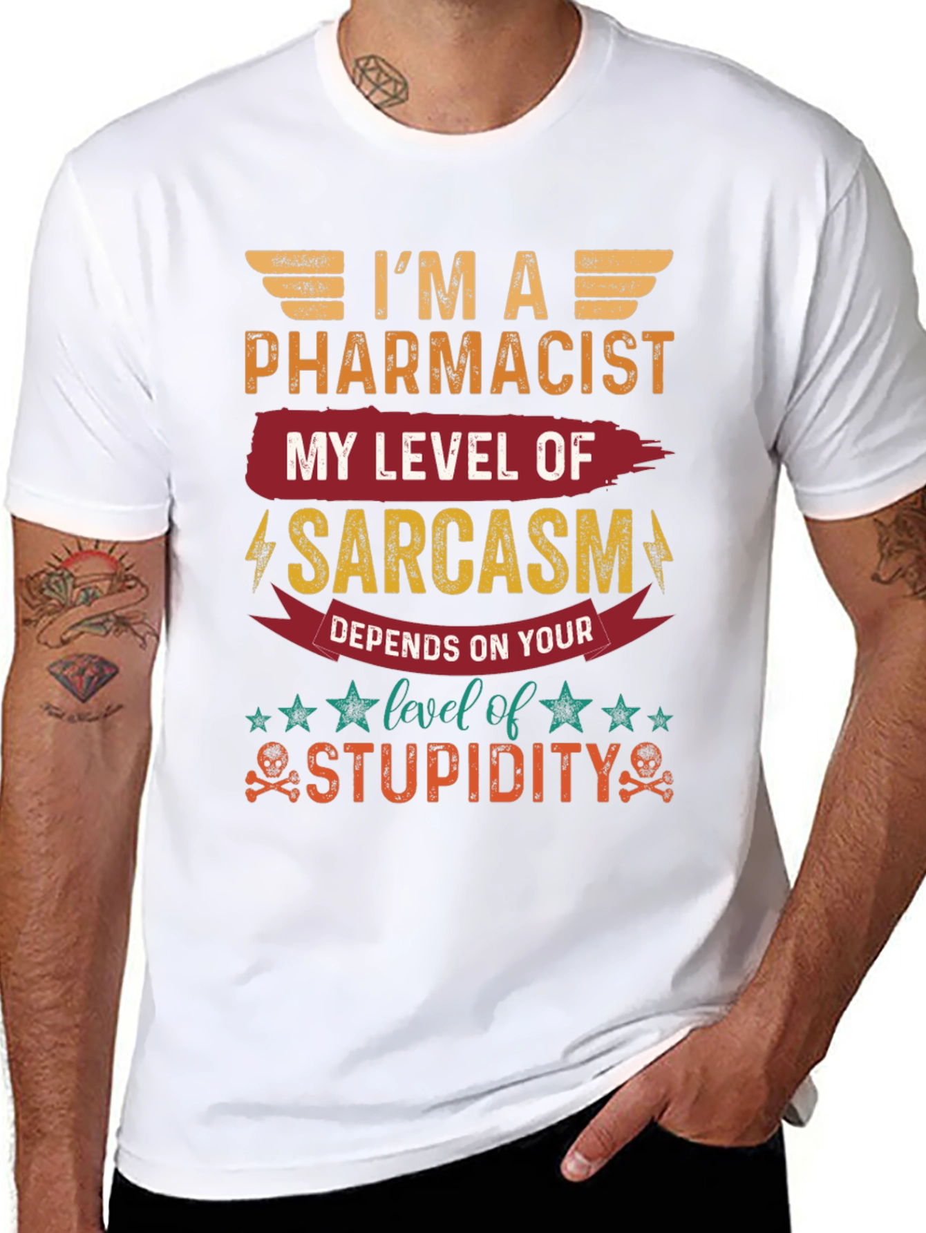 Im A Pharmacist Sarcasm Level T-Shirt