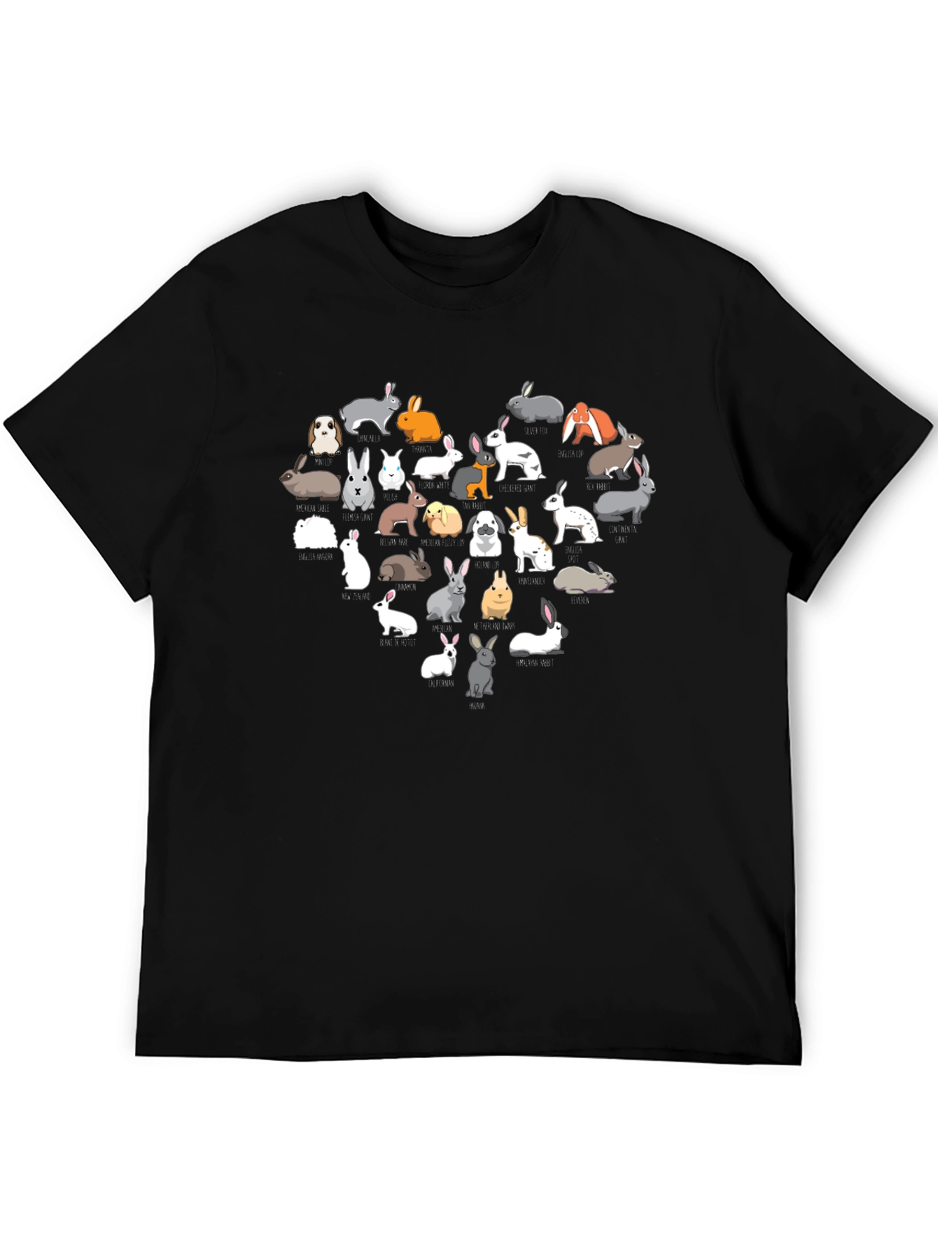 Heart of Rabbits Graphic T-Shirt