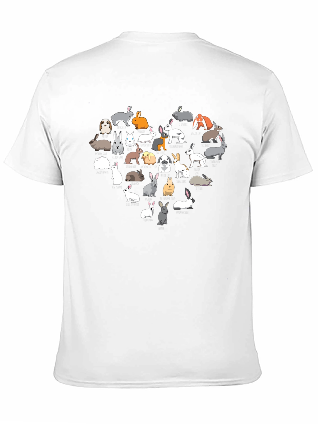 Heart of Rabbits Graphic T-Shirt