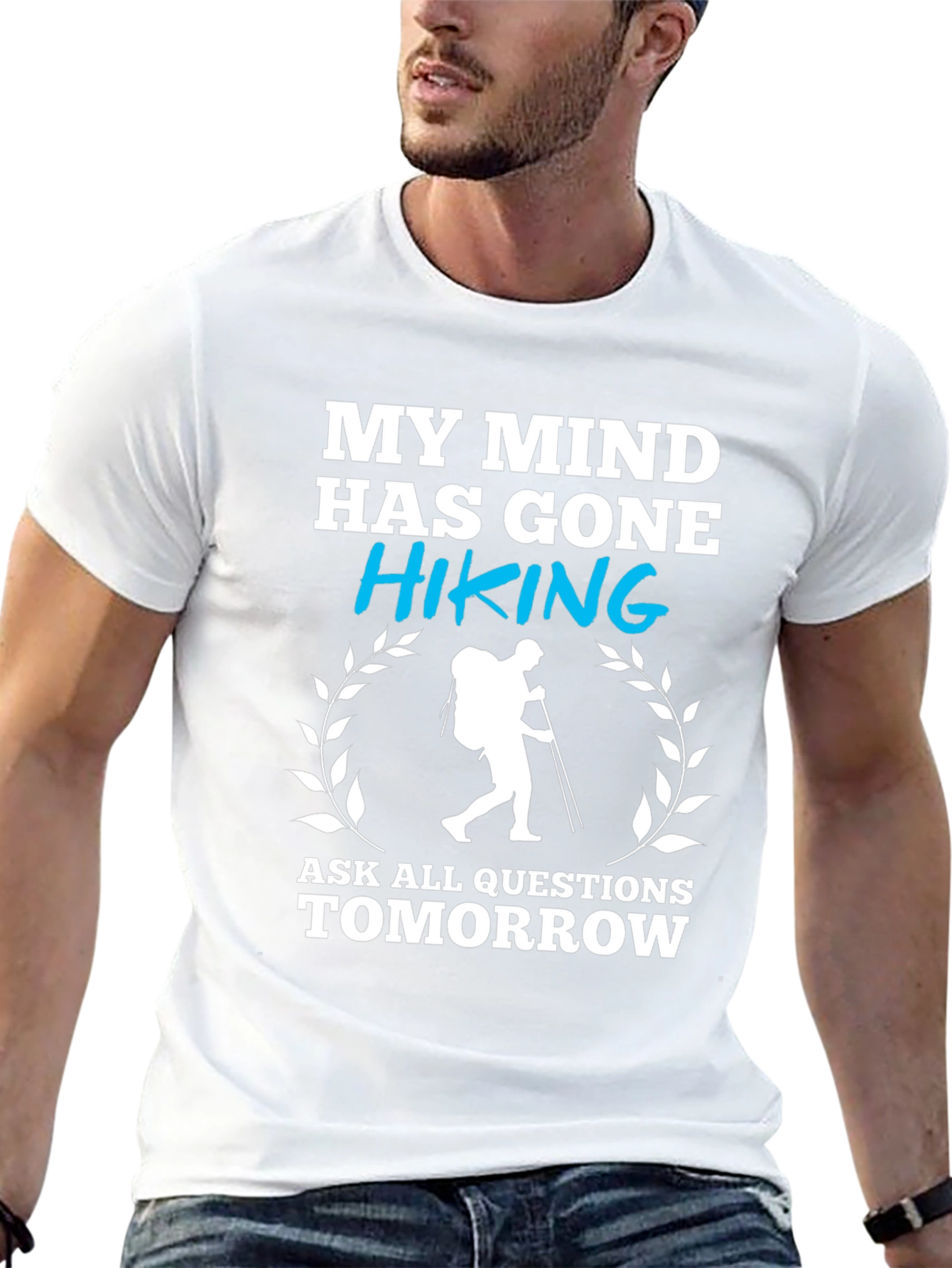 Hiking Graphic T-Shirt - My Mind Has Gone Hiking