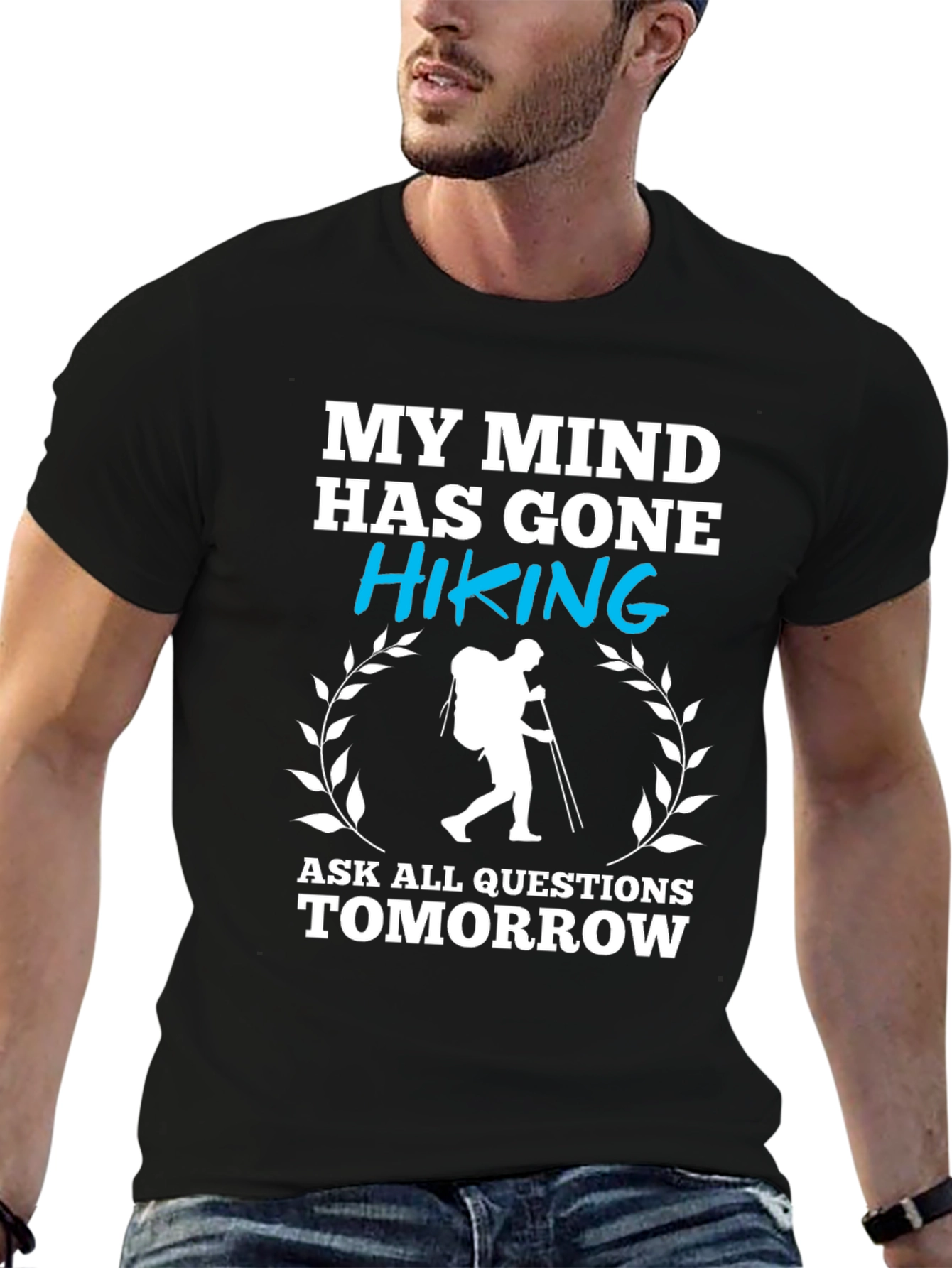 Hiking Graphic T-Shirt - My Mind Has Gone Hiking