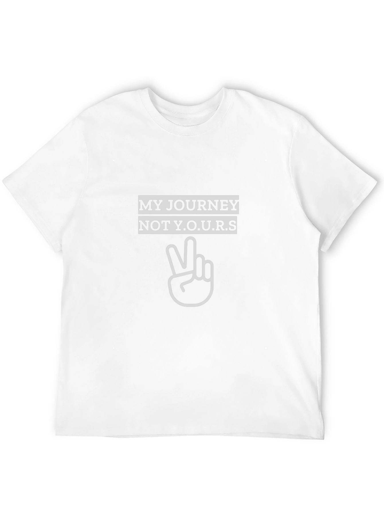 My Journey Tee - Graphic Black T-Shirt