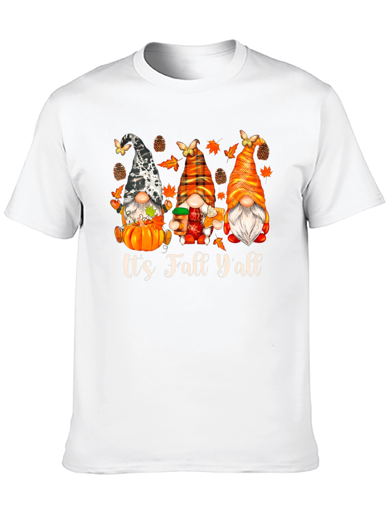 Fall Gnomes Graphic T-Shirt - Its Fall Yall!