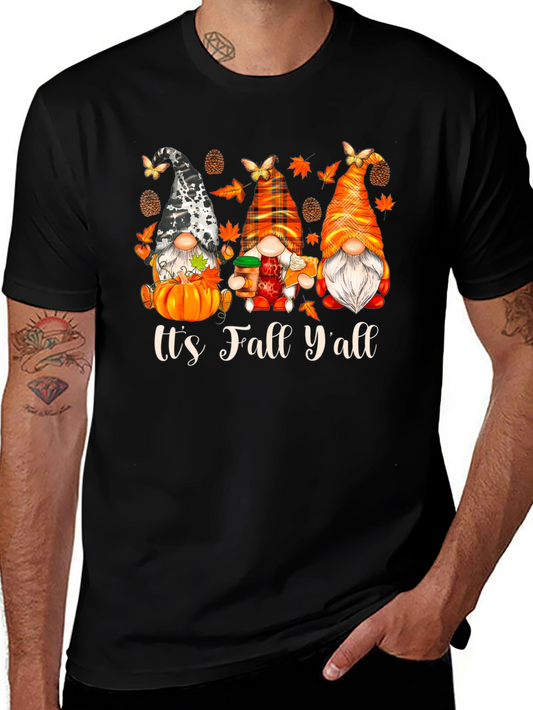 Fall Gnomes Graphic T-Shirt - Its Fall Yall!