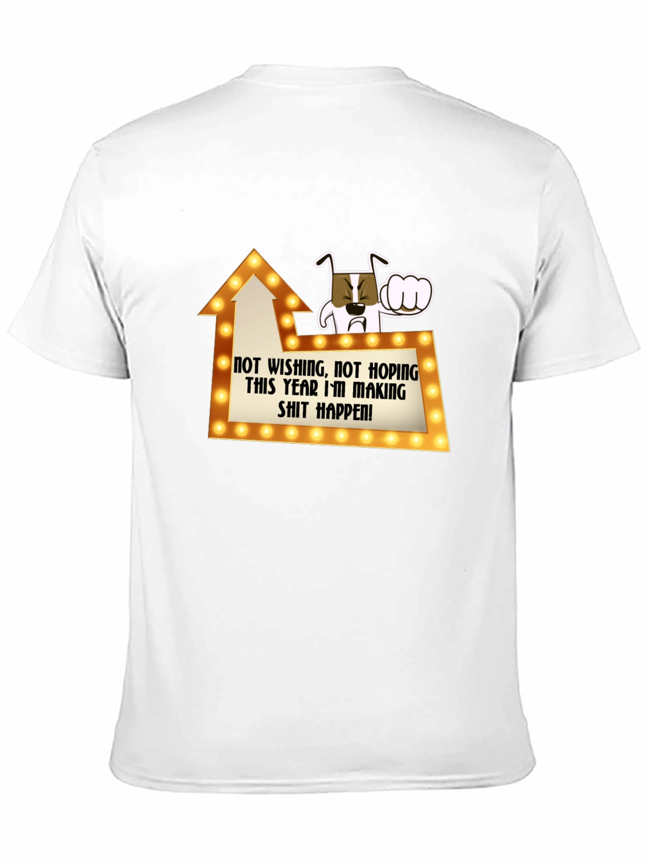 Motivational Graphic T-Shirt - Make It Happen