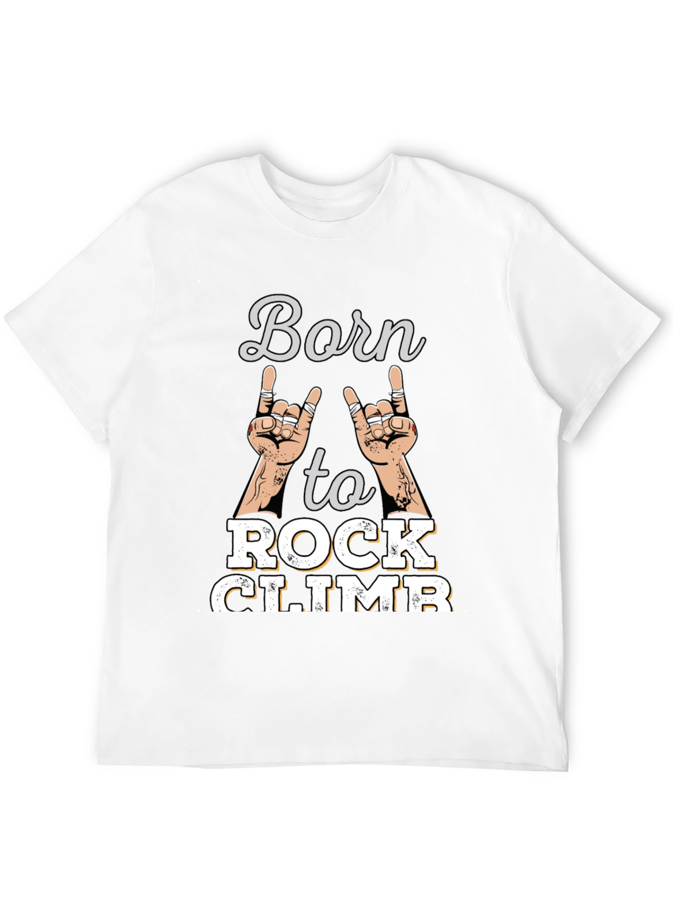 Born to Rock Climb Tee