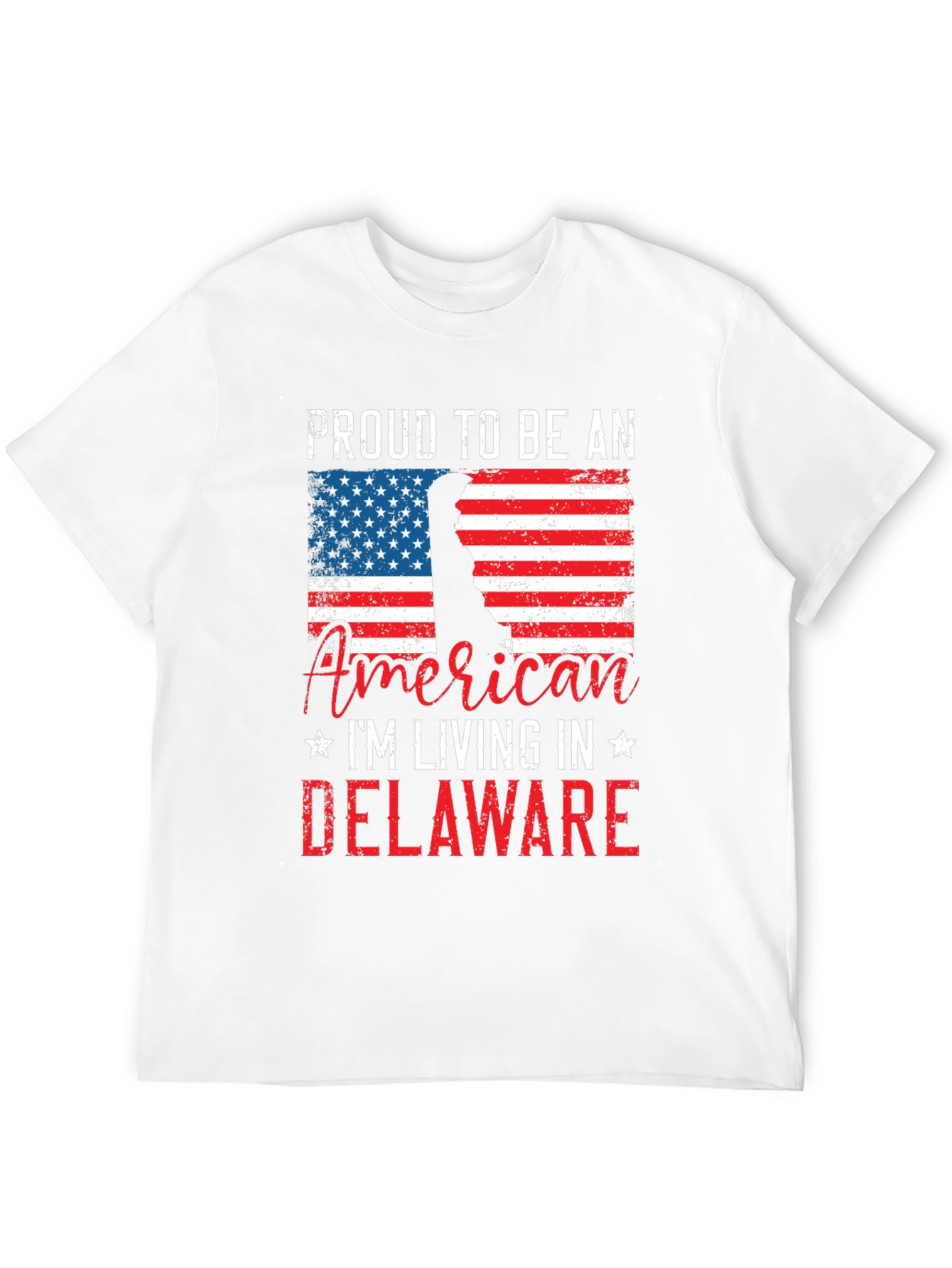 Proud American Delaware Graphic T-Shirt