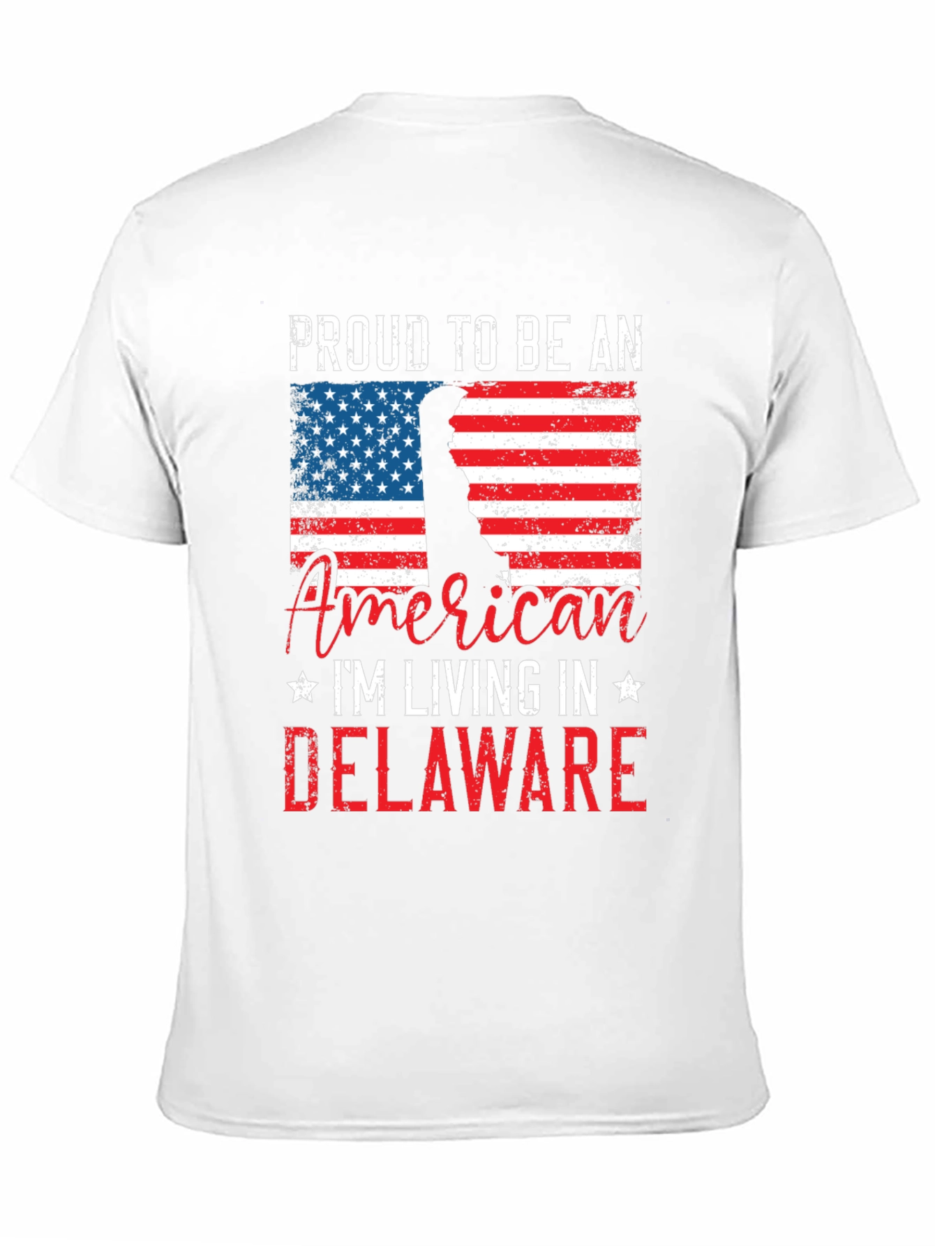 Proud American Delaware Graphic T-Shirt