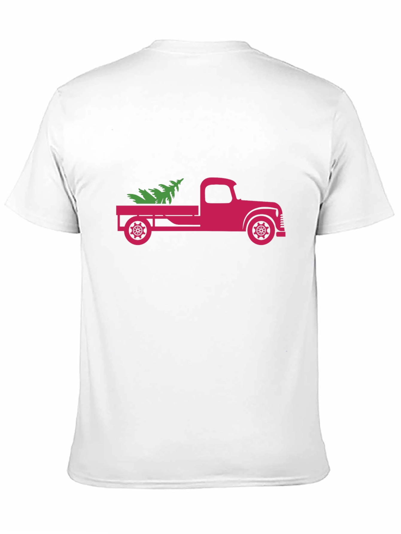 Christmas Tree Truck Graphic Tee - Holiday Style