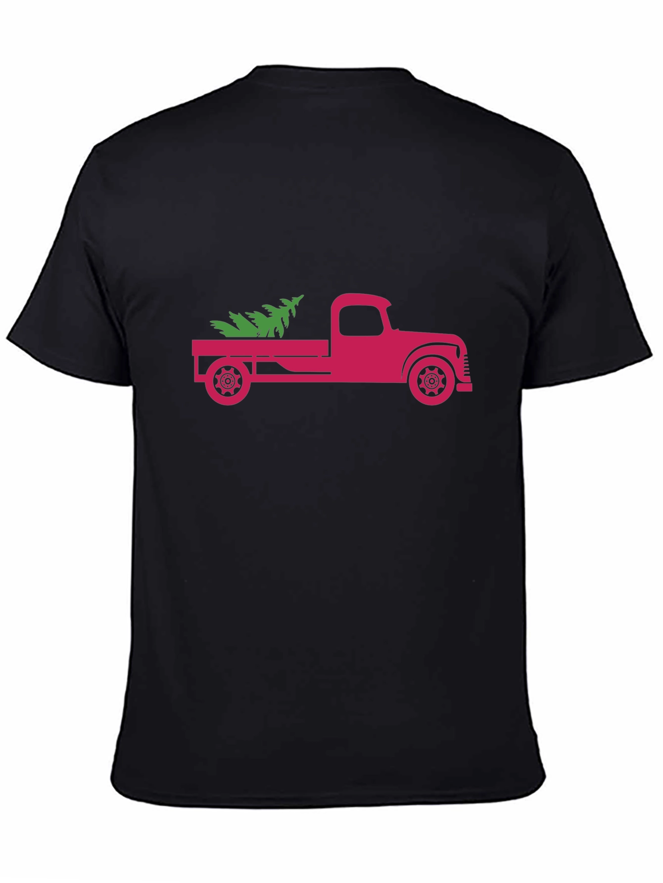 Christmas Tree Truck Graphic Tee - Holiday Style