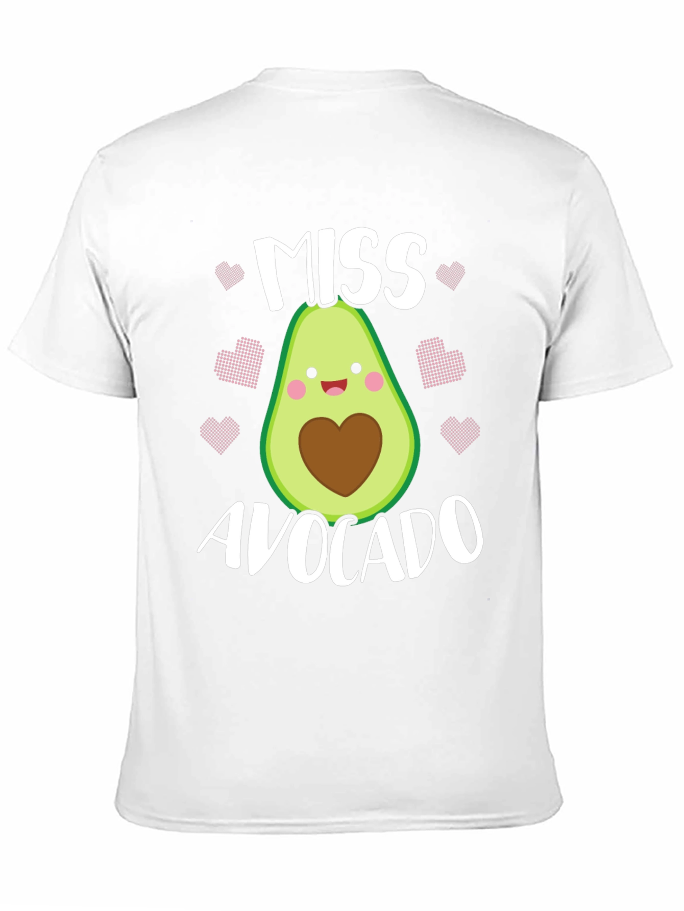 Miss Avocado T-Shirt - Cute Foodie Graphic Tee