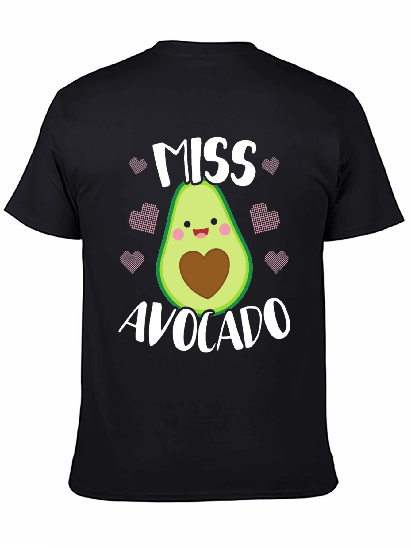 Miss Avocado T-Shirt - Cute Foodie Graphic Tee