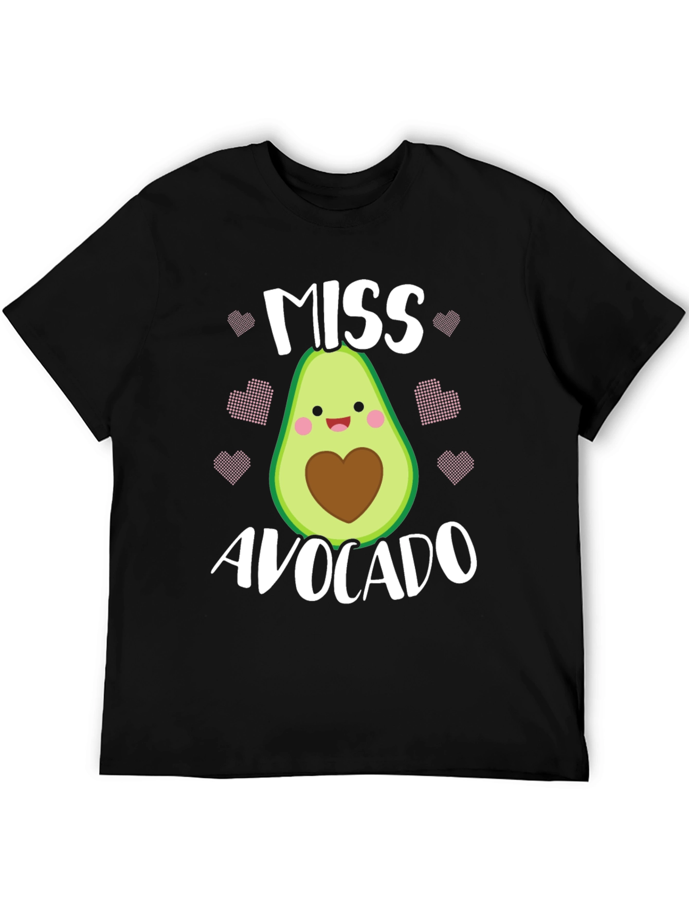 Miss Avocado T-Shirt - Cute Foodie Graphic Tee