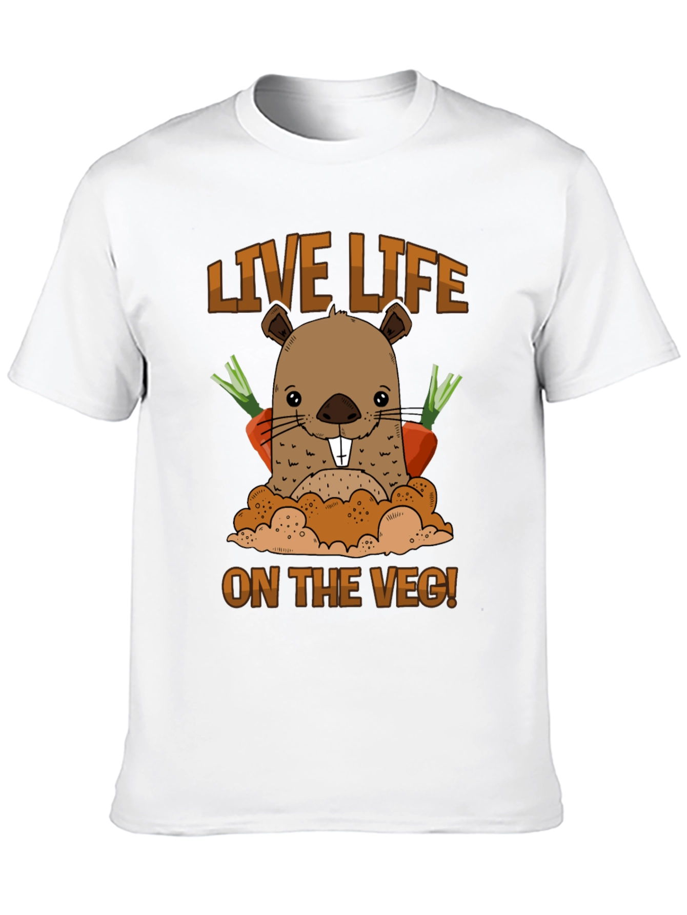 Live Life on the Veg! T-Shirt