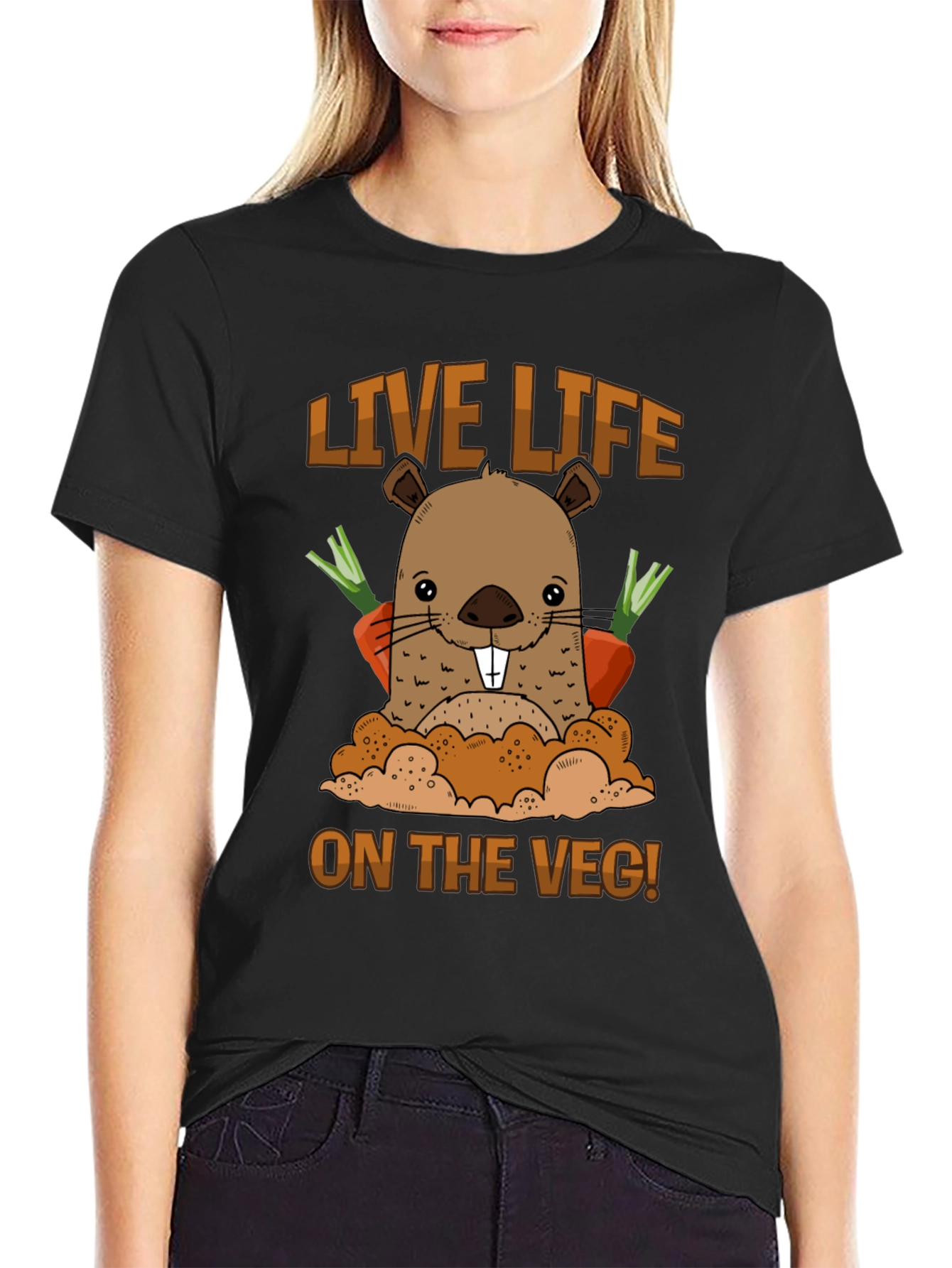 Live Life on the Veg! T-Shirt
