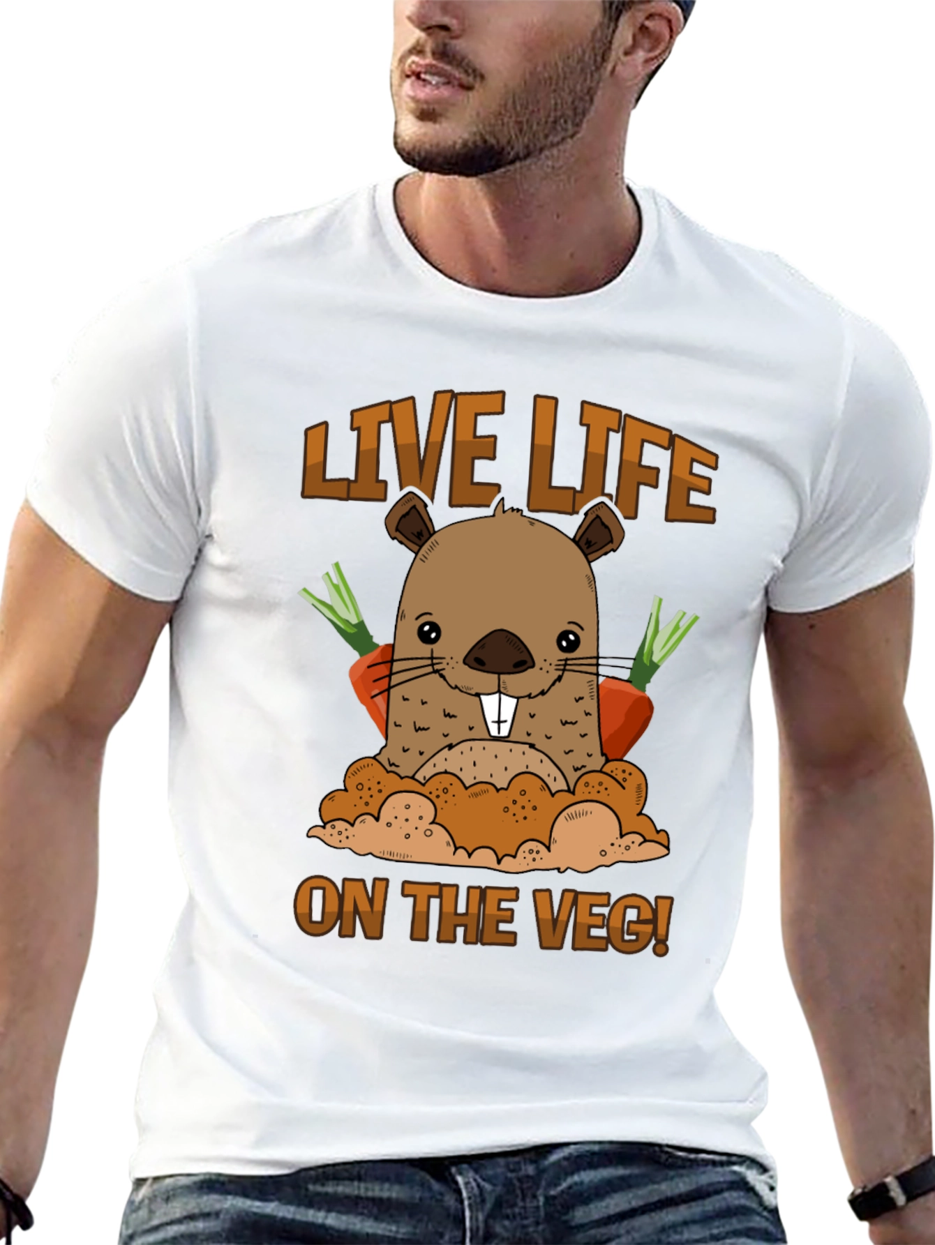 Live Life on the Veg! T-Shirt