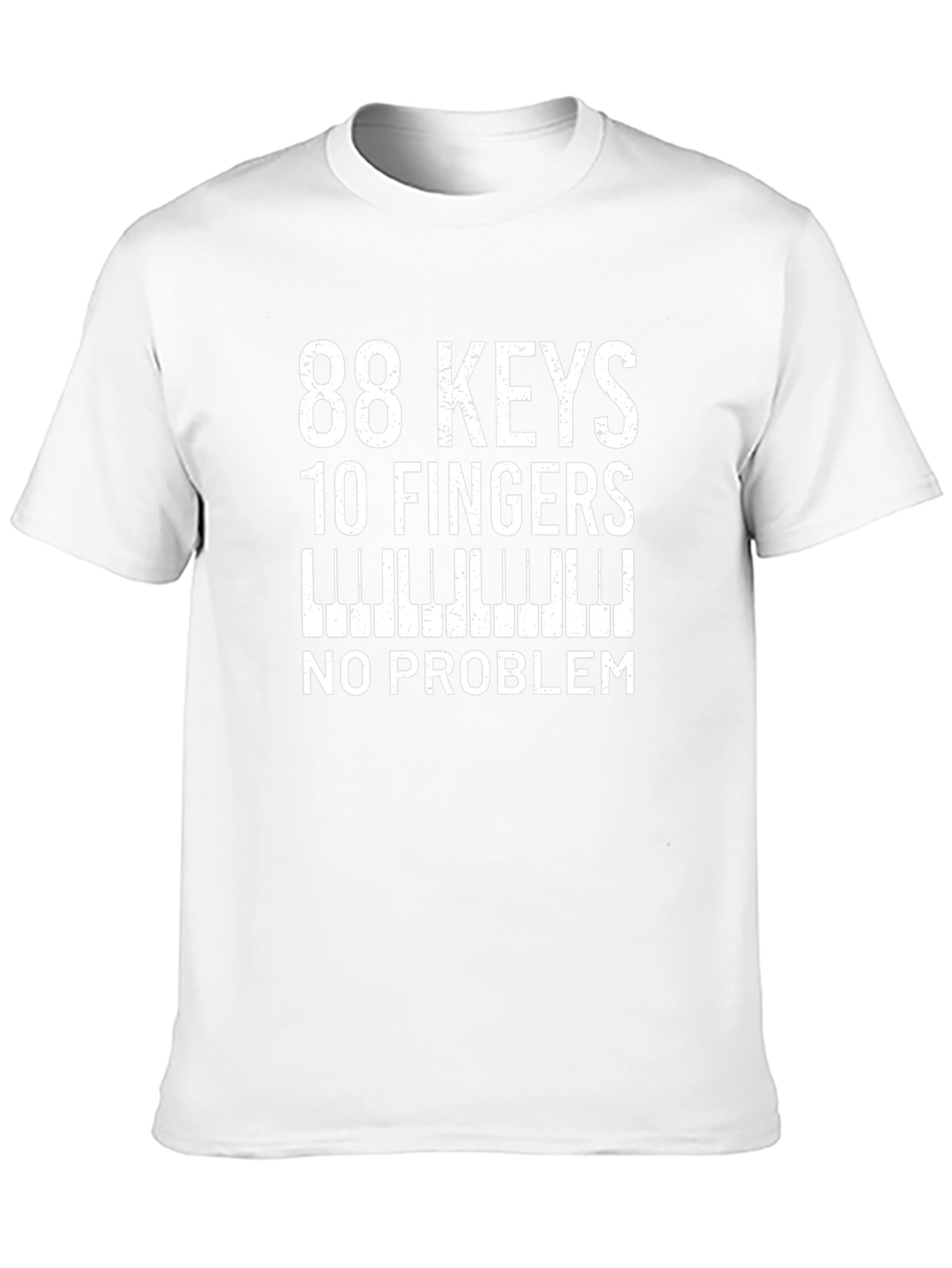 88 Keys 10 Fingers T-Shirt - Musician Tee