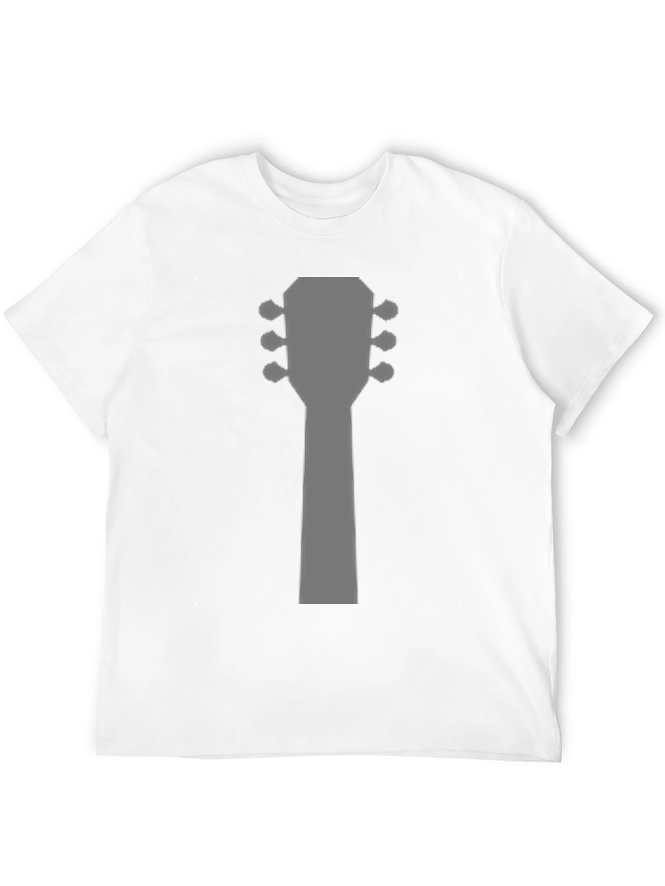 Guitar Headstock Graphic Tee - Musician T-Shirt