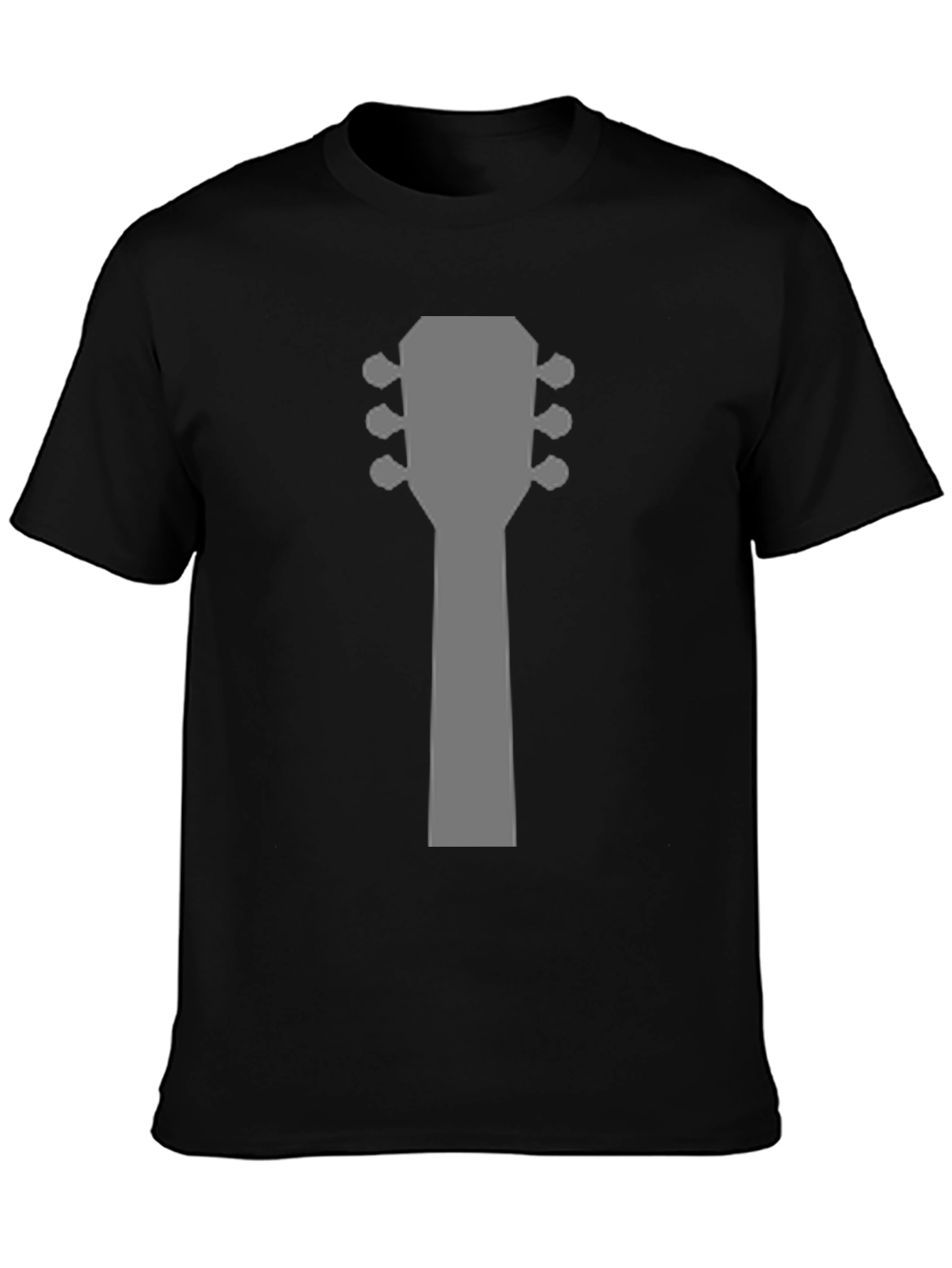 Guitar Headstock Graphic Tee - Musician T-Shirt