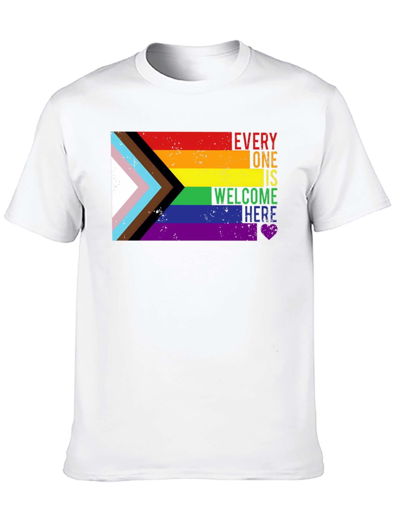 Inclusive Pride Tee - Everyone Welcome