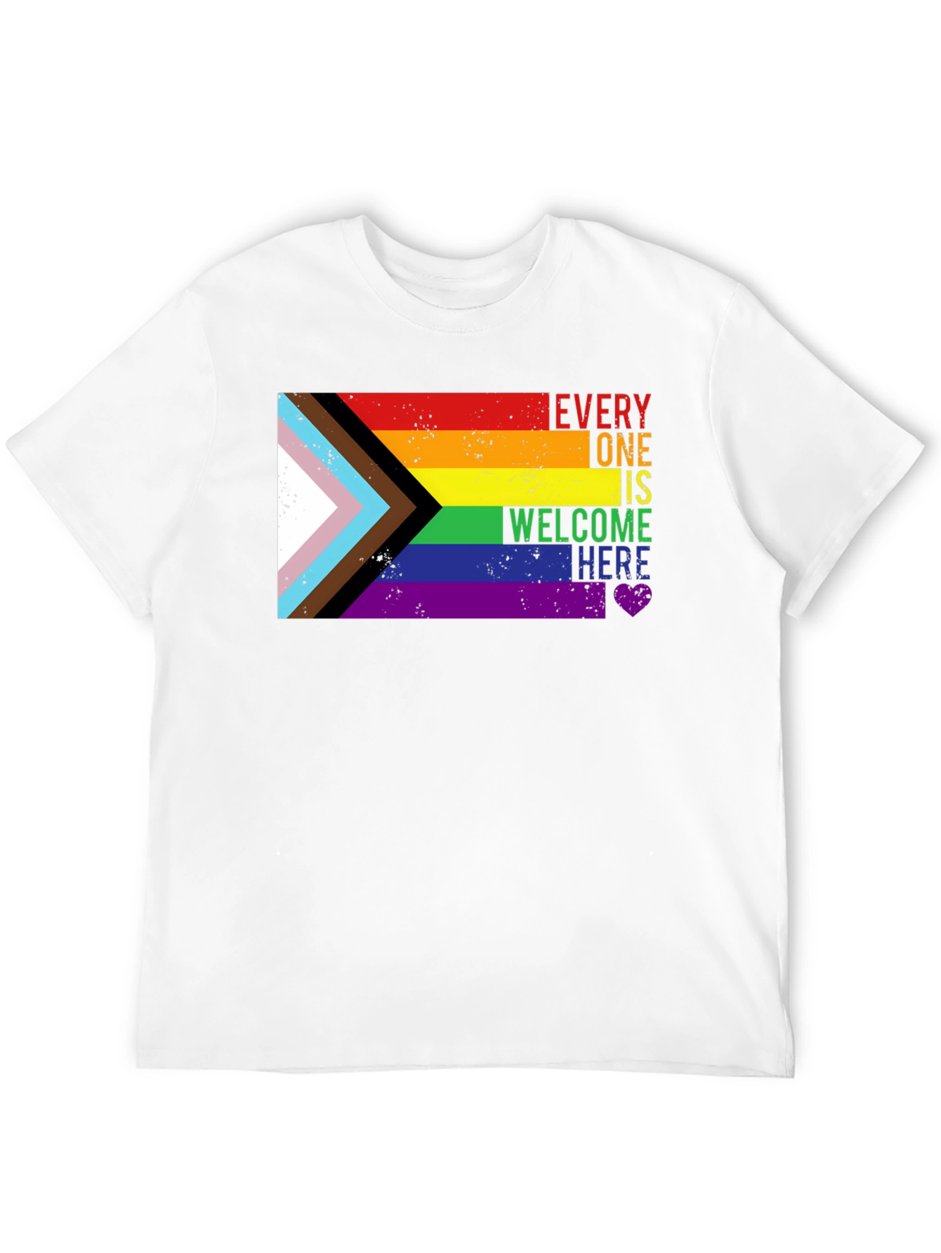 Inclusive Pride Tee - Everyone Welcome