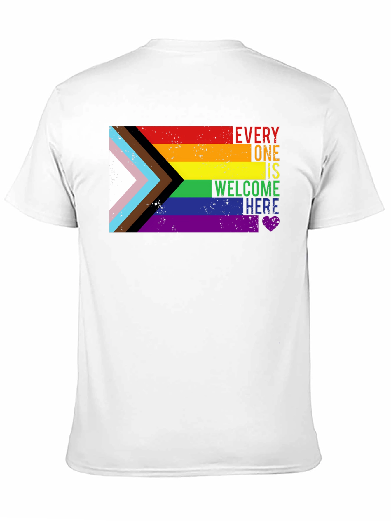 Inclusive Pride Tee - Everyone Welcome