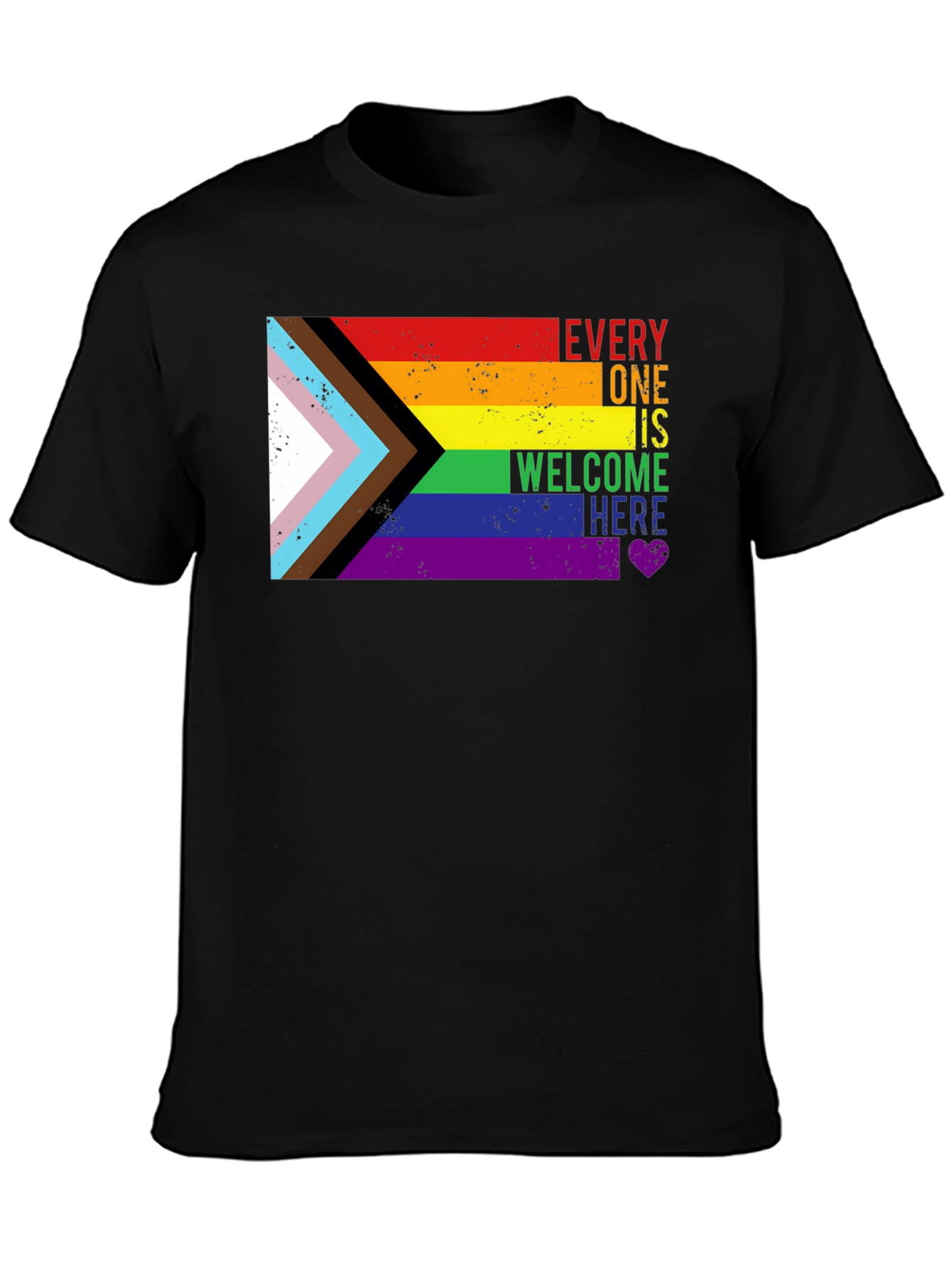 Inclusive Pride Tee - Everyone Welcome