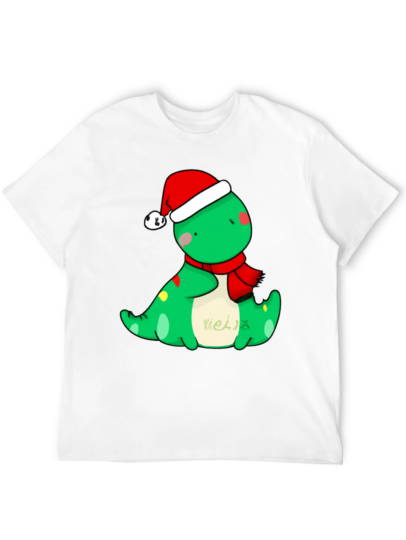 Festive Dino T-Shirt - Holiday Cheer