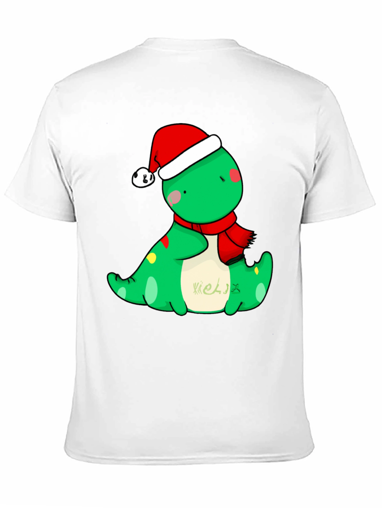 Festive Dino T-Shirt - Holiday Cheer