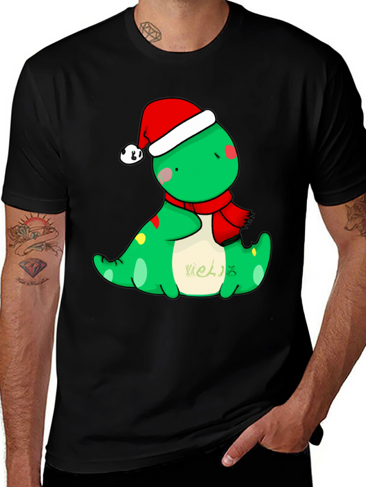 Festive Dino T-Shirt - Holiday Cheer